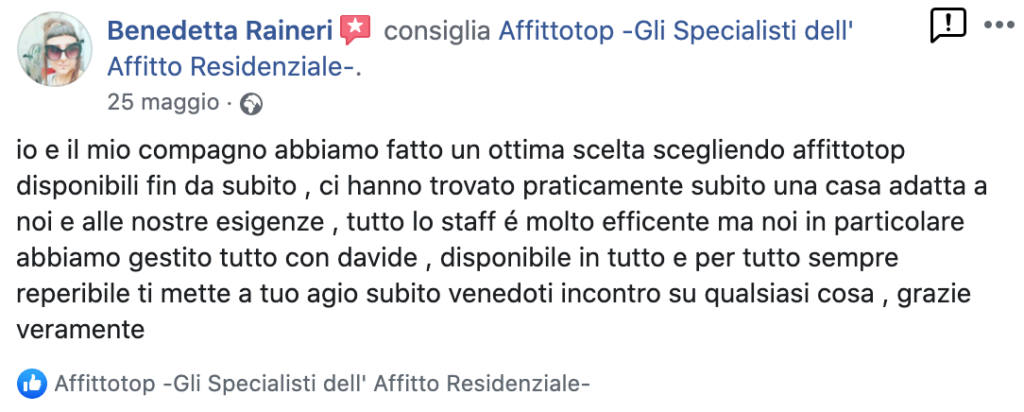 Affitto Top, Affitto Residenziale, Cedolare Secca, Contratto a Canone Concordato, Inquilino perfetto, Affittare Casa