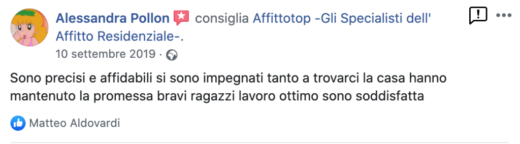 Affitto Top, Affitto Residenziale, Cedolare Secca, Contratto a Canone Concordato, Inquilino perfetto, Affittare Casa